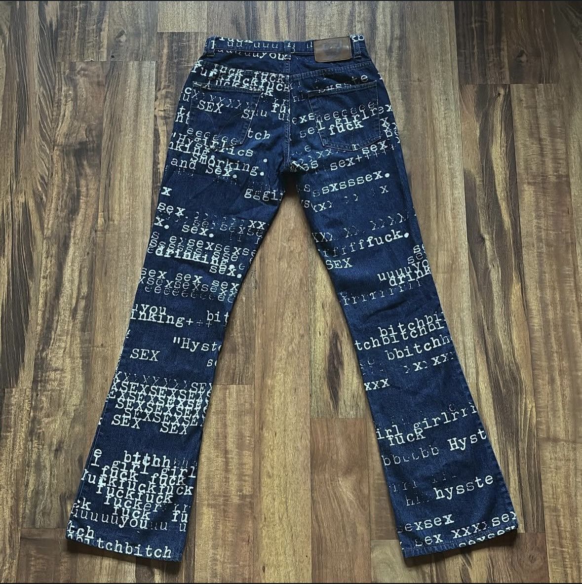 Hysteric Glamour Hysteric Glamour Typewriter Denim Size US 27 - 2 Thumbnail
