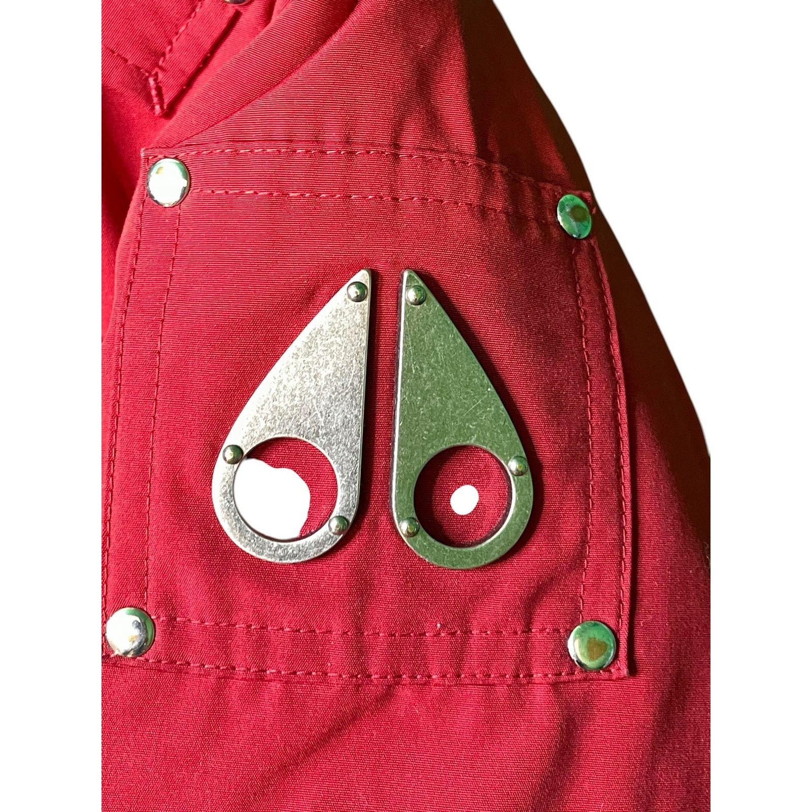 Moose Knuckles Moose Knuckle Red Fur Lined Coat Kids Size US M / EU 48-50 / 2 - 3 Thumbnail
