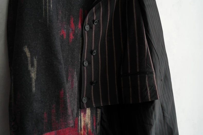Yohji Yamamoto Yohji Yamamoto 23AW Remove collar runway coat-2505 Size US L / EU 52-54 / 3 - 6 Thumbnail