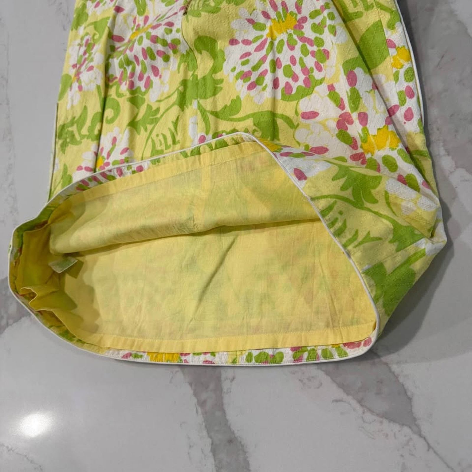 Lilly Pulitzer Lilly Pulitzer Jubilee Floral Midi Shift Dress Womens 4 Size S / US 4 / IT 40 - 9 Thumbnail