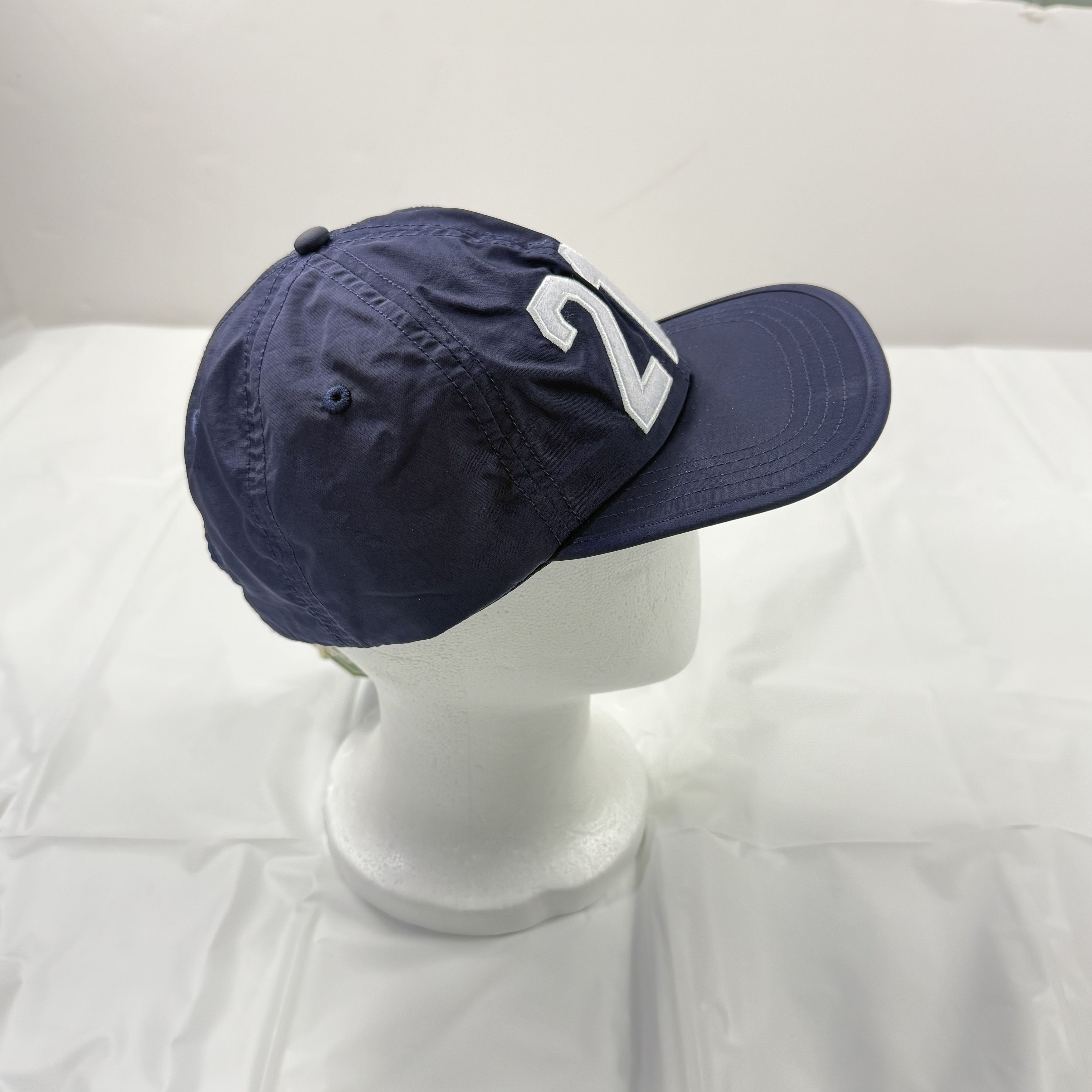 DENIM TEARS Denim Tears 212 Nylon Hat Navy Blue Adjustable Strapback Size ONE SIZE - 2 Thumbnail