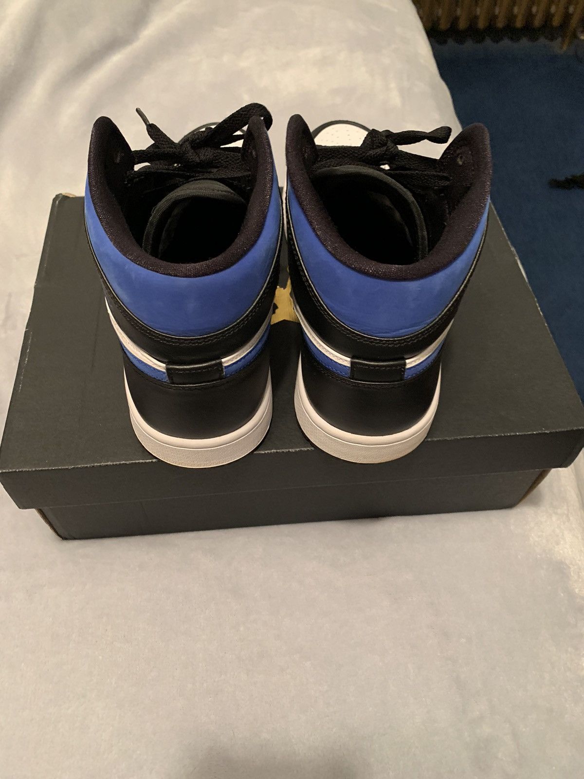 Jordan Brand Jordan 1 Mid Racer Blue 2021 Size 9.5 Size US 9.5 / EU 42-43 - 5 Thumbnail