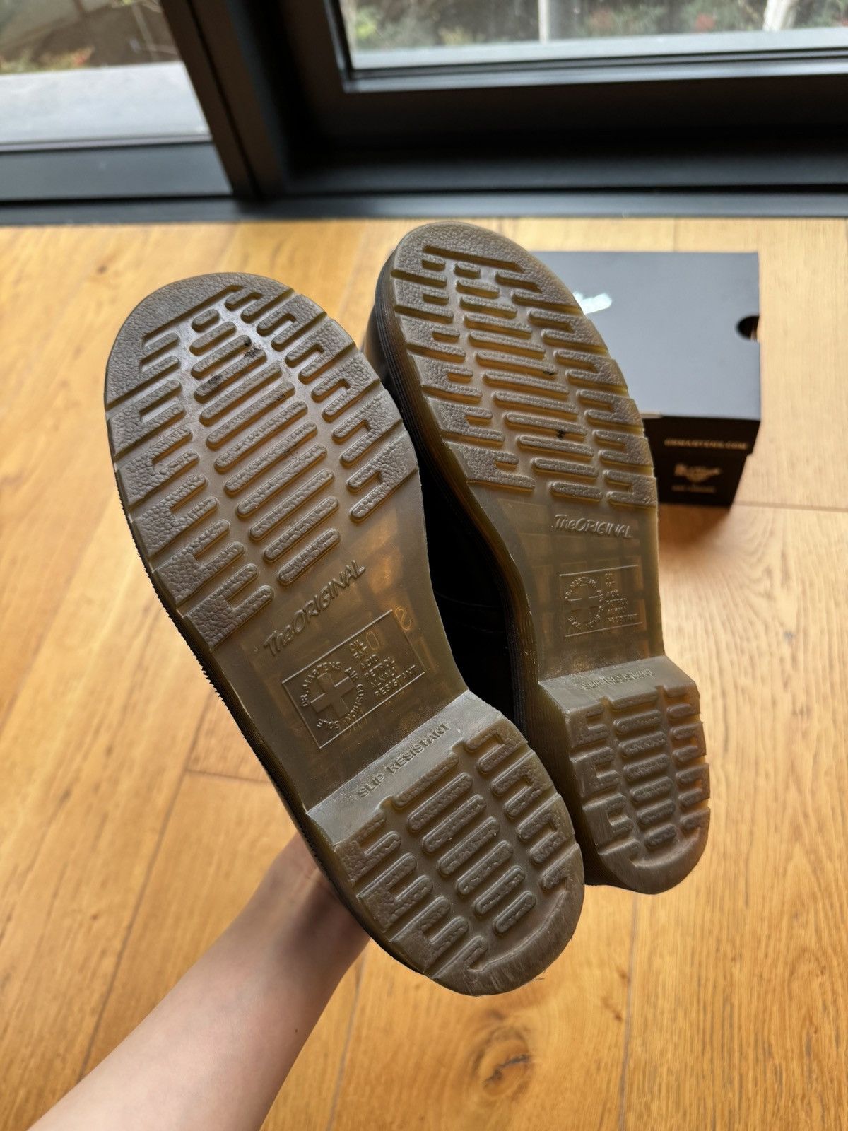 Raf Simons Raf Simons Dr Martens Asymmetric cut out steel toe derby Size US 7 / IT 37 - 6 Thumbnail