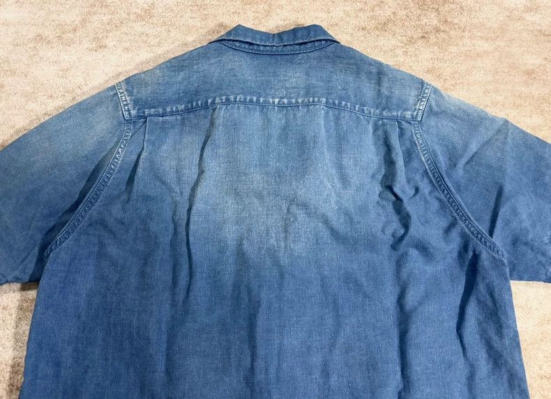 Visvim Visvim 22ss ICT Fairway Shirt Denim Blue-2506 Size US S / EU 44-46 / 1 - 6 Thumbnail