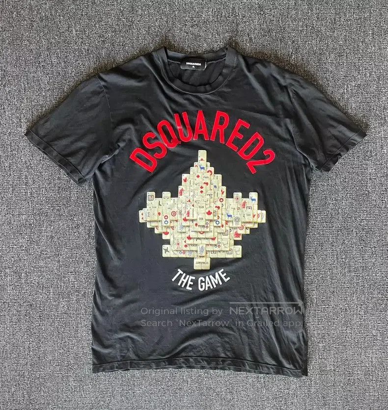 Dsquared2 DSquared2 The Game Graphic Short Sleeve T. Size US XL / EU 56 / 4 - 2 Thumbnail