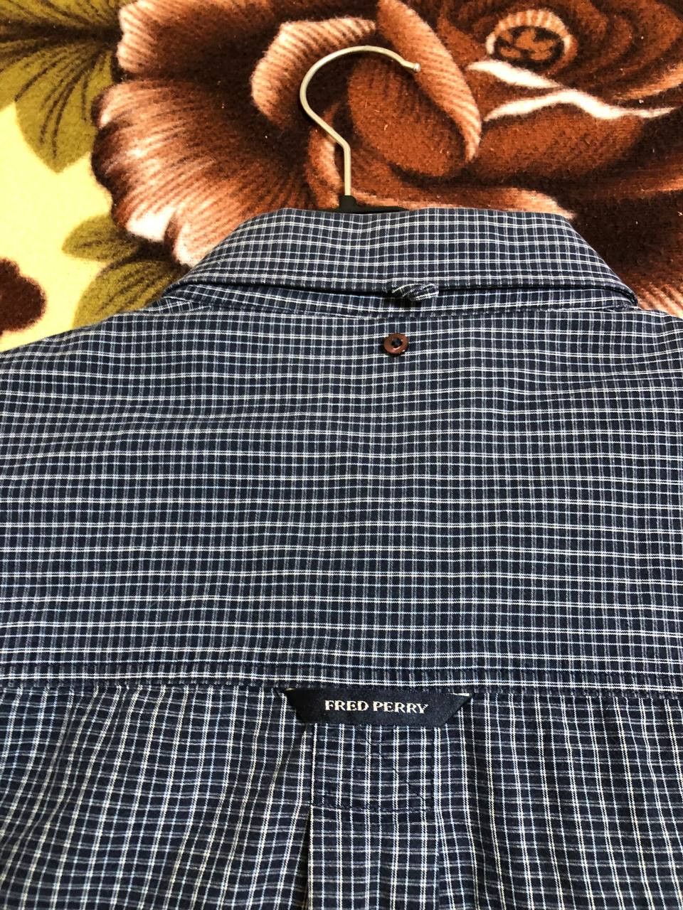 Fred Perry Vintage FRED PERRY Cotton Plaid Button Down Shirt Size US L / EU 52-54 / 3 - 12 Thumbnail