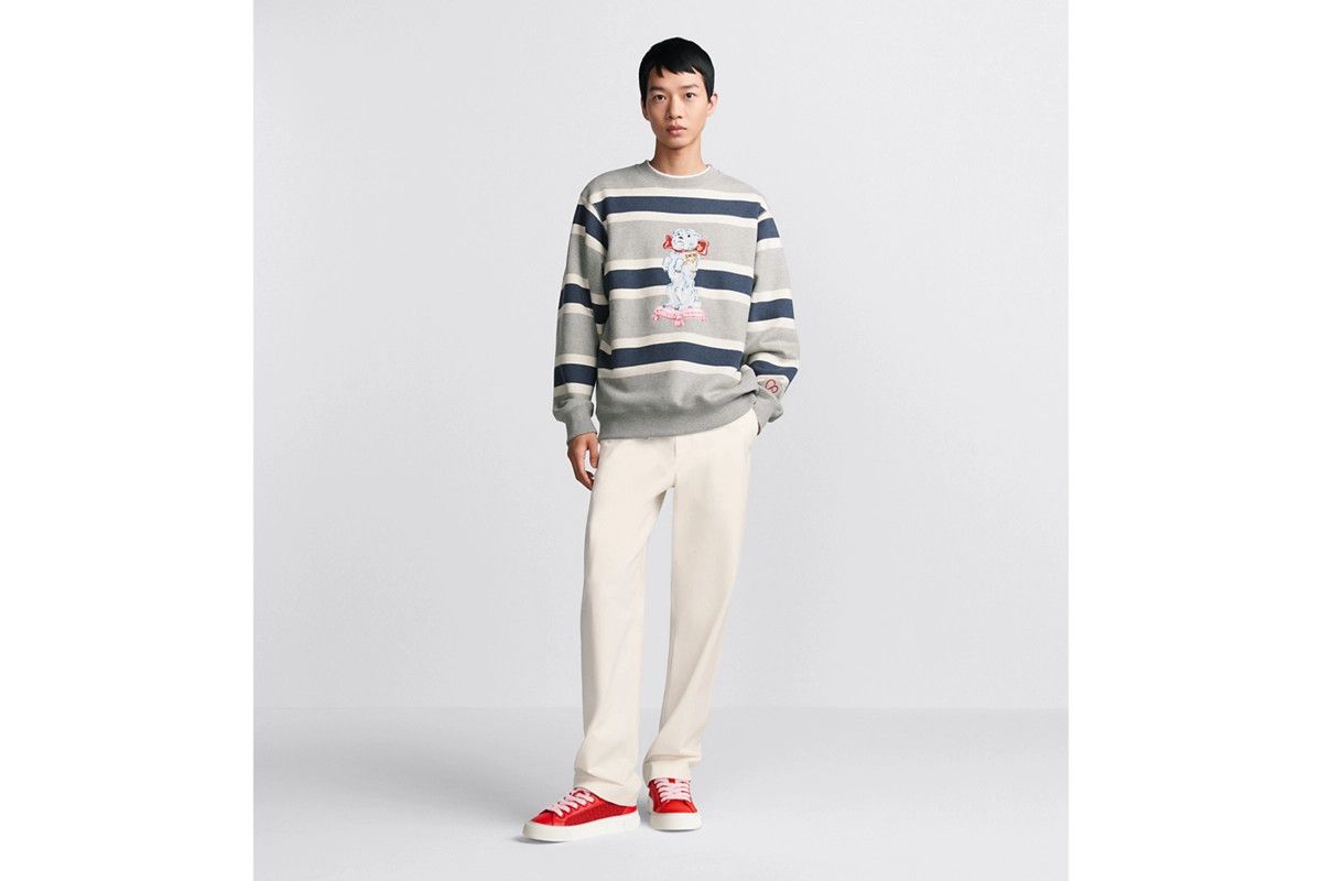 Dior o1bcso1str0226 Sweater in Grey Size US L / EU 52-54 / 3 - 5 Thumbnail