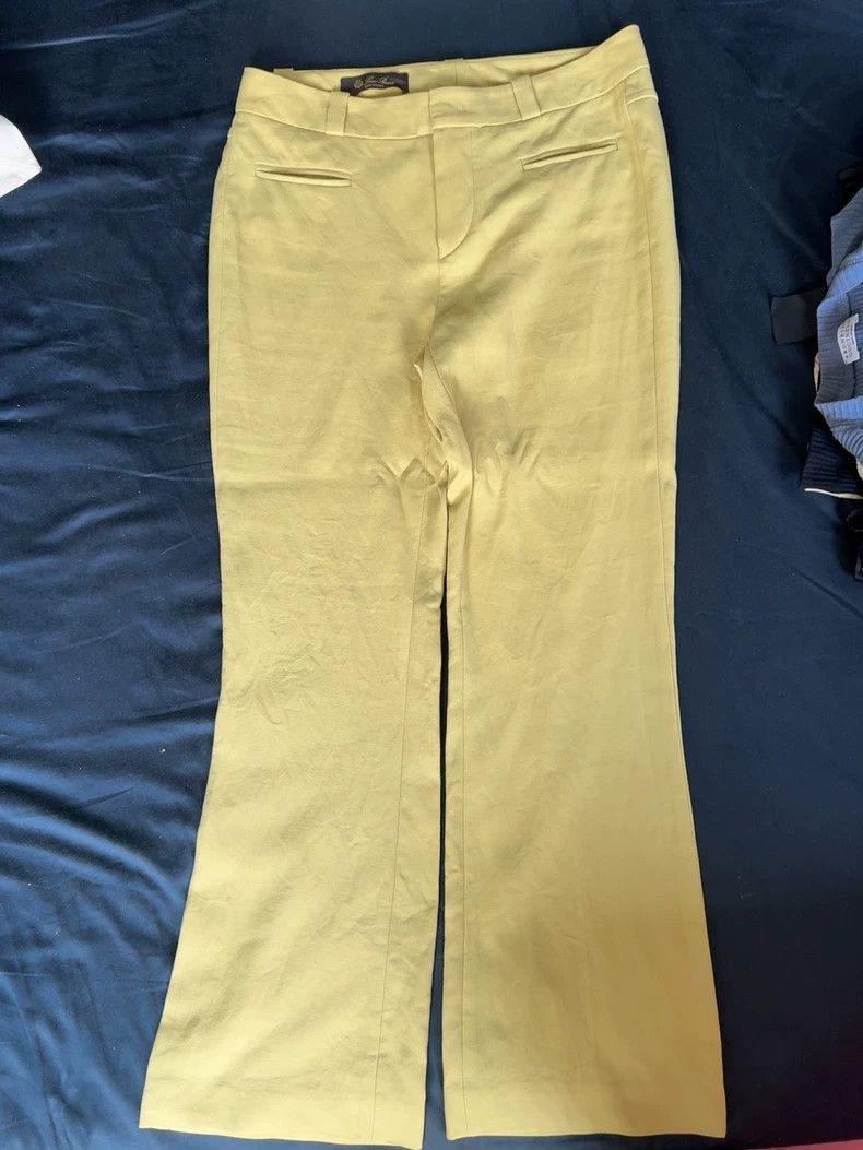 Loro Piana Loro Piana Cotton Micro-Flare Cropped Pants- Size US 26 / EU 42 - 2 Thumbnail