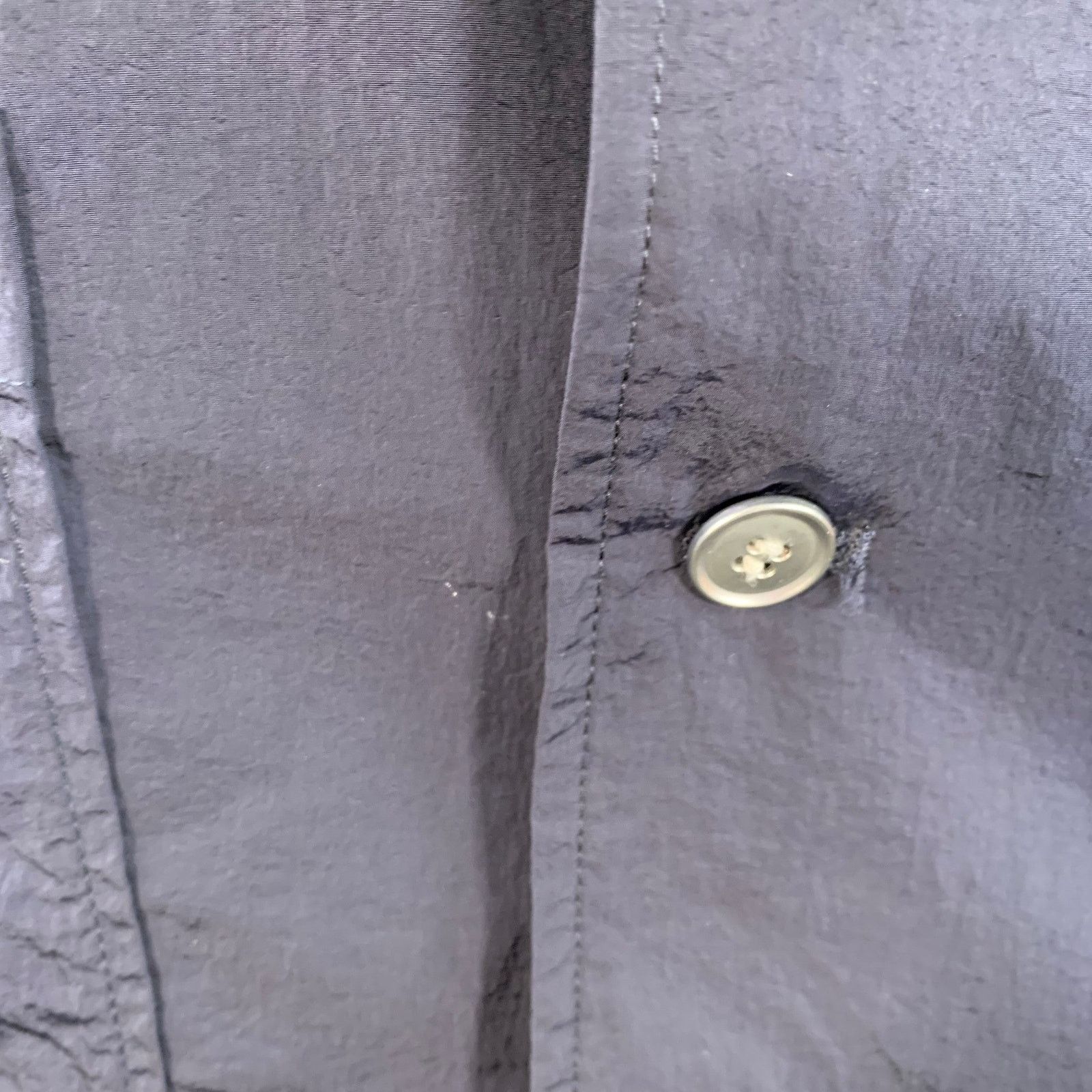 Other SUPERTHANKS M Navy Nylon Single Breasted Buttoned Jacket Size US M / EU 48-50 / 2 - 5 Thumbnail