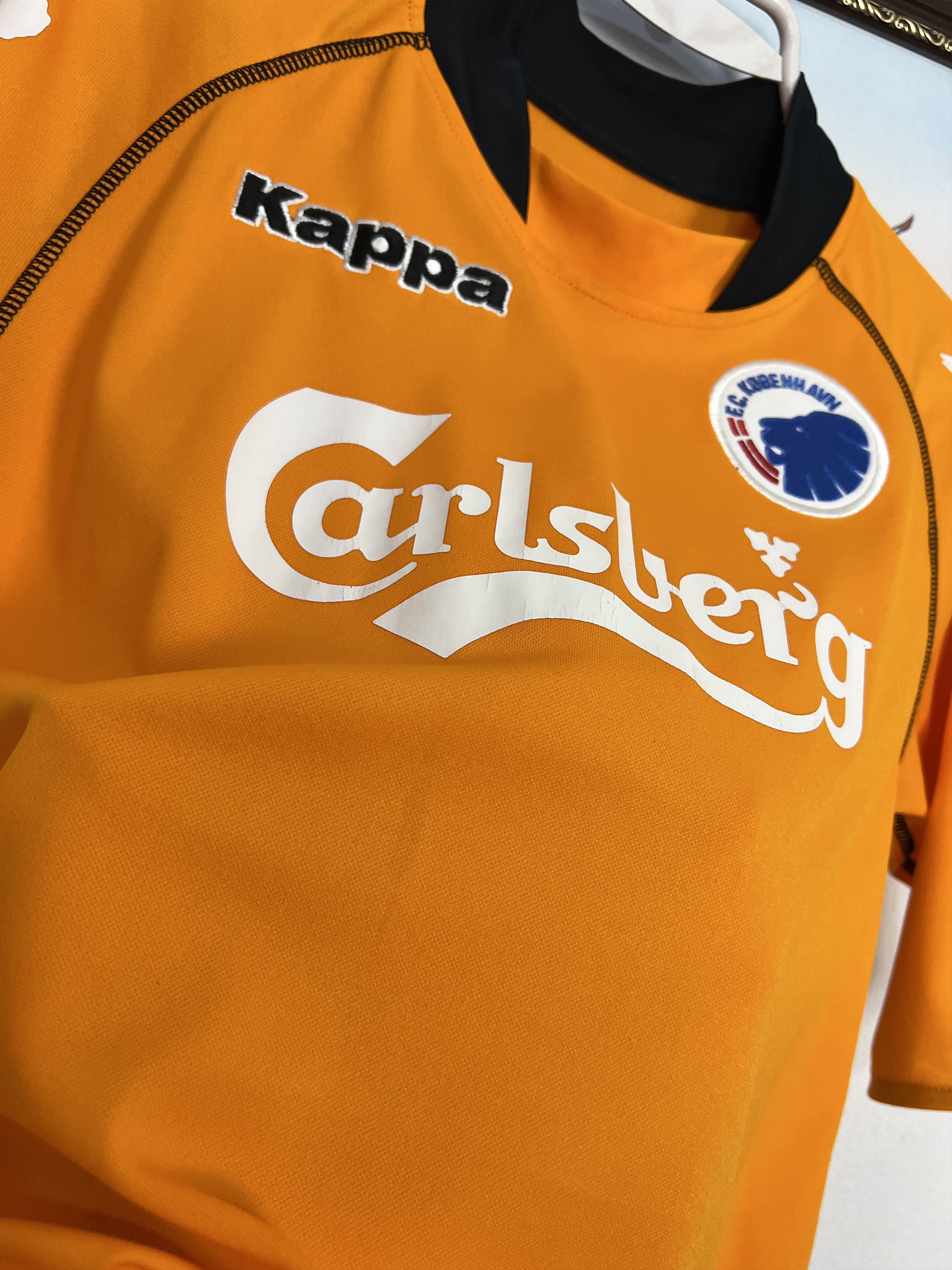 Kappa Kobenhavn Copenhagen football shirt Soccer Jersey Trikot Size US M / EU 48-50 / 2 - 4 Thumbnail