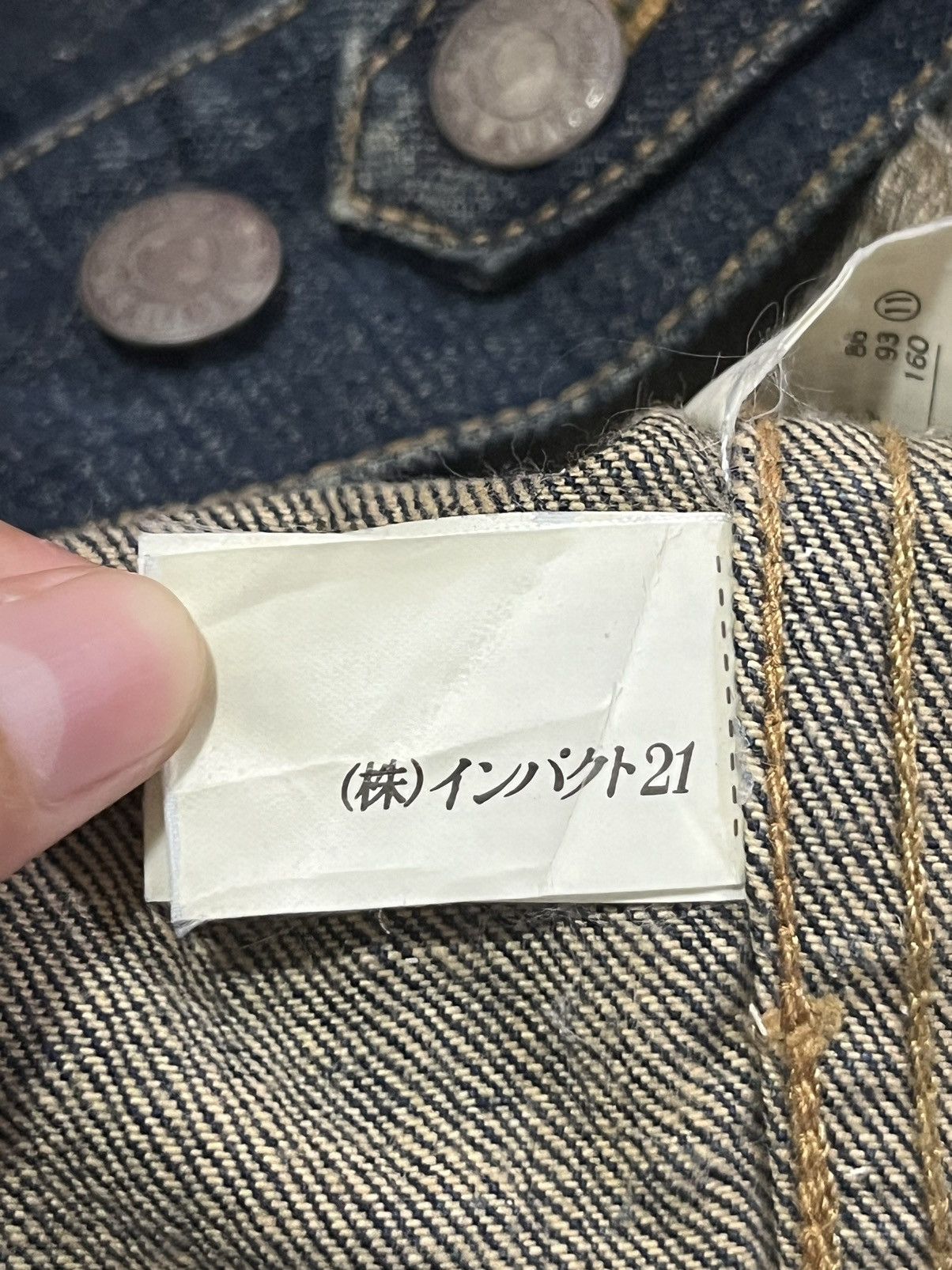 Polo Ralph Lauren × RRL Ralph Lauren × Ralph Lauren Ralph Lauren Dungarees Denim Jacket Size M / US 6-8 / IT 42-44 - 18 Thumbnail