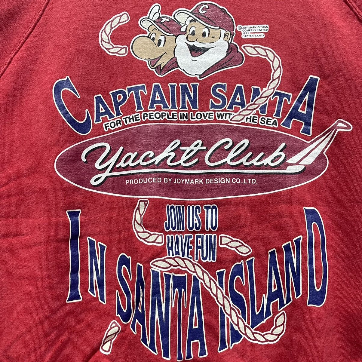 Vintage 1989 Captain Santa Yacht Club Sweatshirt Vintage Size US L / EU 52-54 / 3 - 2 Thumbnail