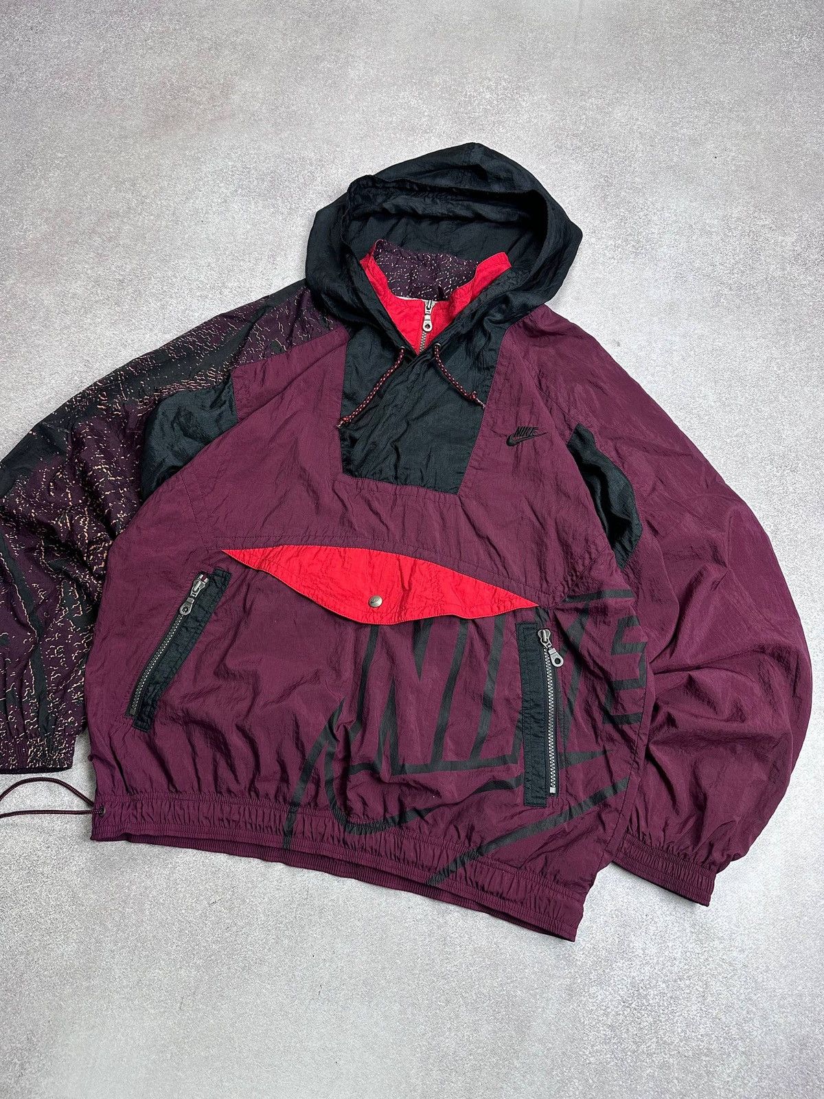 Nike Vintage 90s Nike Challenge Court Agassi Nylon Jacket M Size US M / EU 48-50 / 2 - 2 Thumbnail
