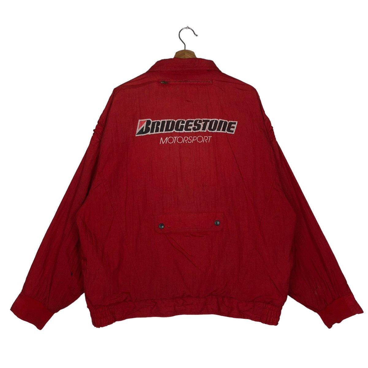 Japanese Brand 🔥90’s Vintage Work Racing Bomber Jacket Bridgestone Motor Size US XL / EU 56 / 4 - 7 Thumbnail