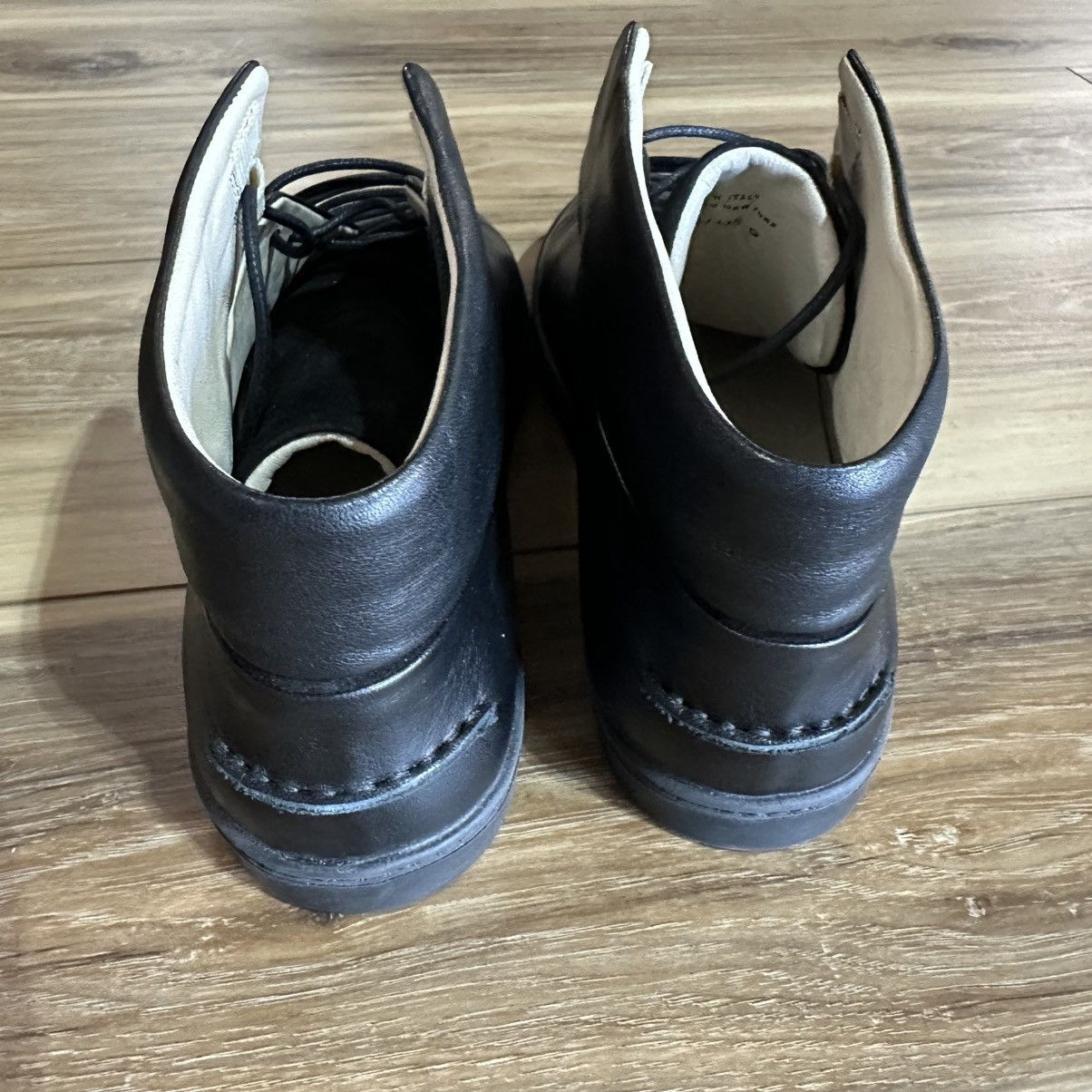 STRANGE MATTER Strange Matter Clean Mid 1201 Classic Leather Sneaker Shoes Size US 9 / IT 39 - 4 Thumbnail