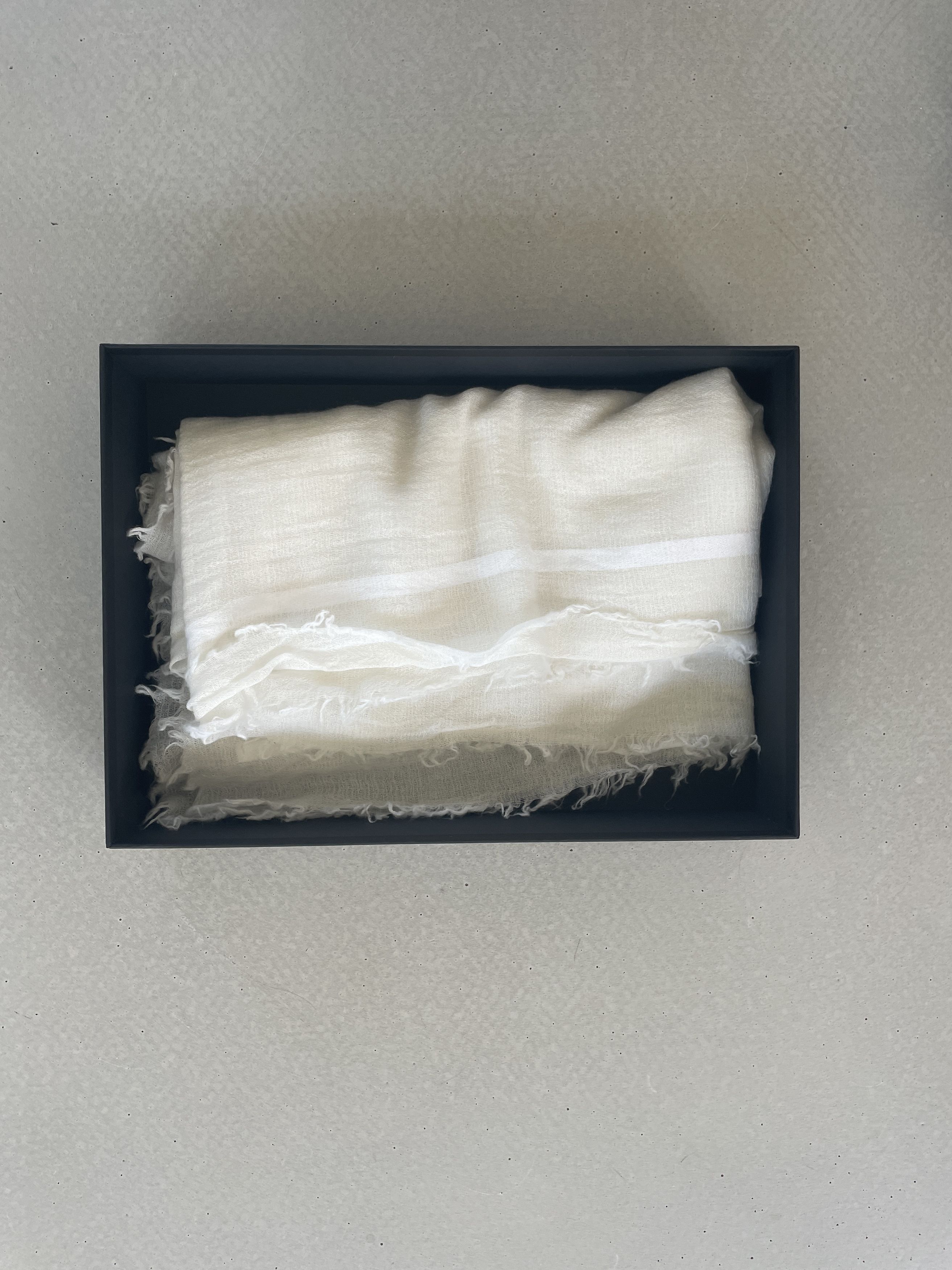 Ann Demeulemeester Sasha wool, silk, and cashmere scarf Size ONE SIZE - 3 Thumbnail