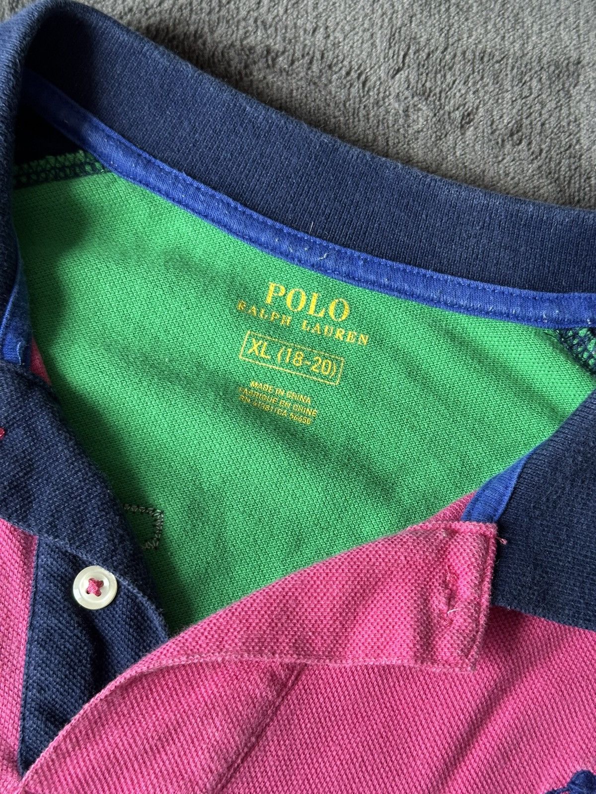 Polo Ralph Lauren × Ralph Lauren × Vintage Polo Ralph Lauren Polo Shirt Big Pony Rugby Size US M / EU 48-50 / 2 - 4 Thumbnail