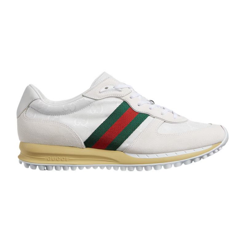 GUCCI Re-Motion Men's White Sneakers New & Authentic (Men's