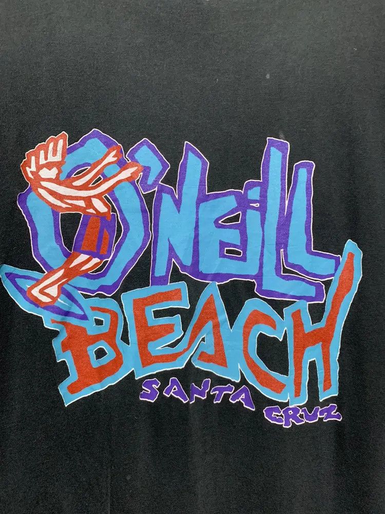 O'Neill Vintage faded 90s Oneill Santa cruz graffiti logo tee Size US XL / EU 56 / 4 - 2 Thumbnail