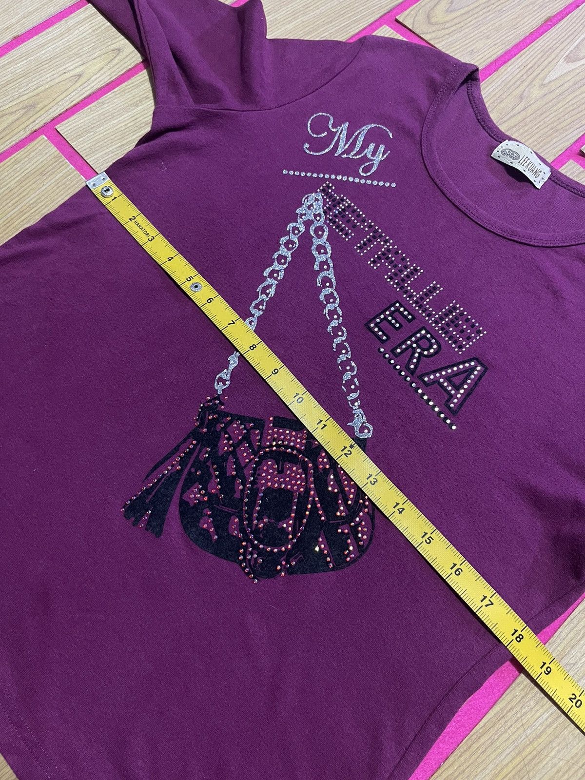 If Six Was Nine Y2K LEE KUANG long sleeve tshirt women gliter style Size M / US 6-8 / IT 42-44 - 8 Thumbnail