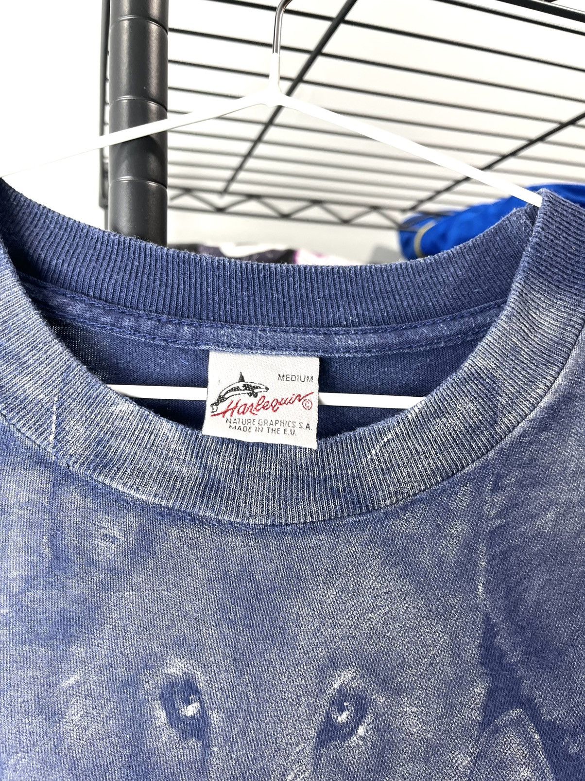 Vintage 1990’s Vintage Wolf All Over Print T Shirt USA Made Supreme Size US M / EU 48-50 / 2 - 2 Thumbnail