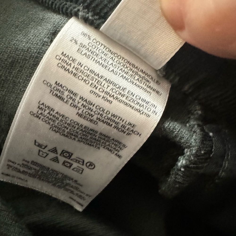 Brooks Brothers Brooks Brothers Black Corduroy Pants Women’s Size 8 Stretch Size 30" / US 8 / IT 44 - 5 Thumbnail