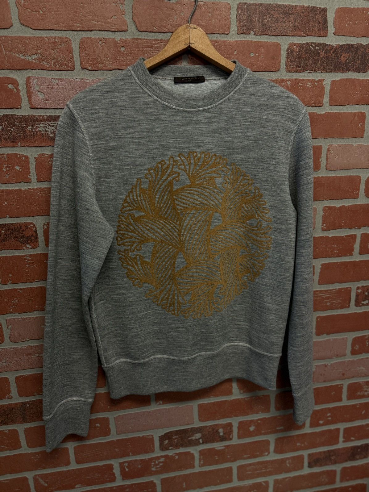 Louis Vuitton Large -LOUIS VUITTON Crewneck Christopher Nemeth Size US L / EU 52-54 / 3 - 2 Thumbnail