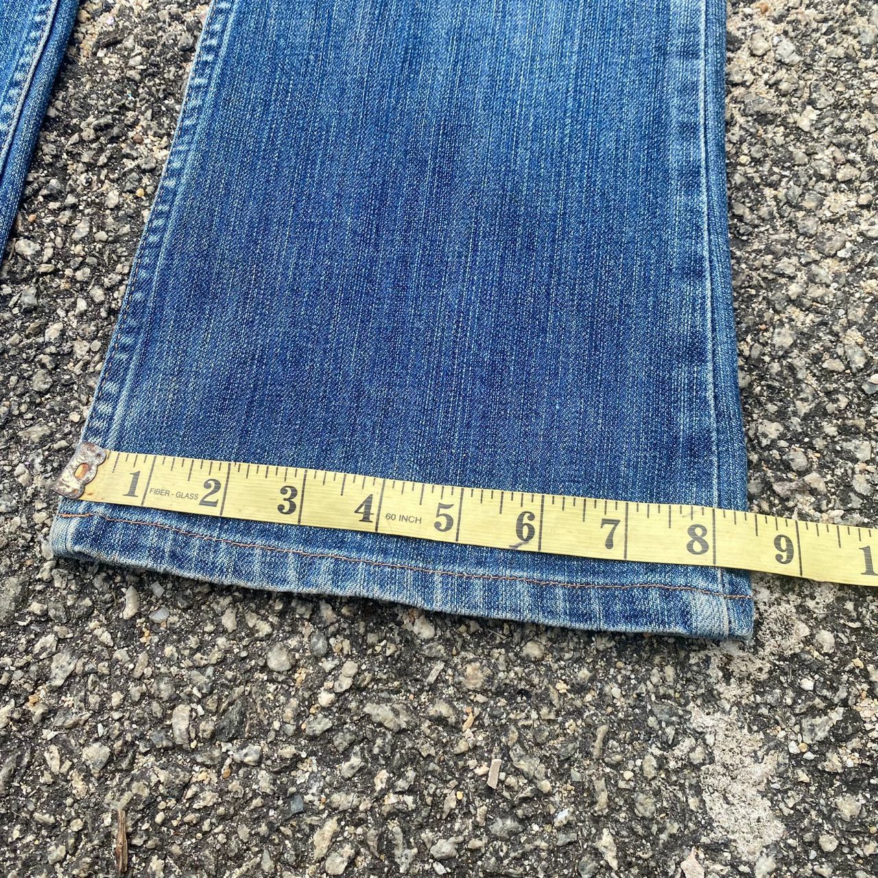 Levi's Vintage Levis 516 Flare Distressed Denim Size US 31 - 9 Thumbnail