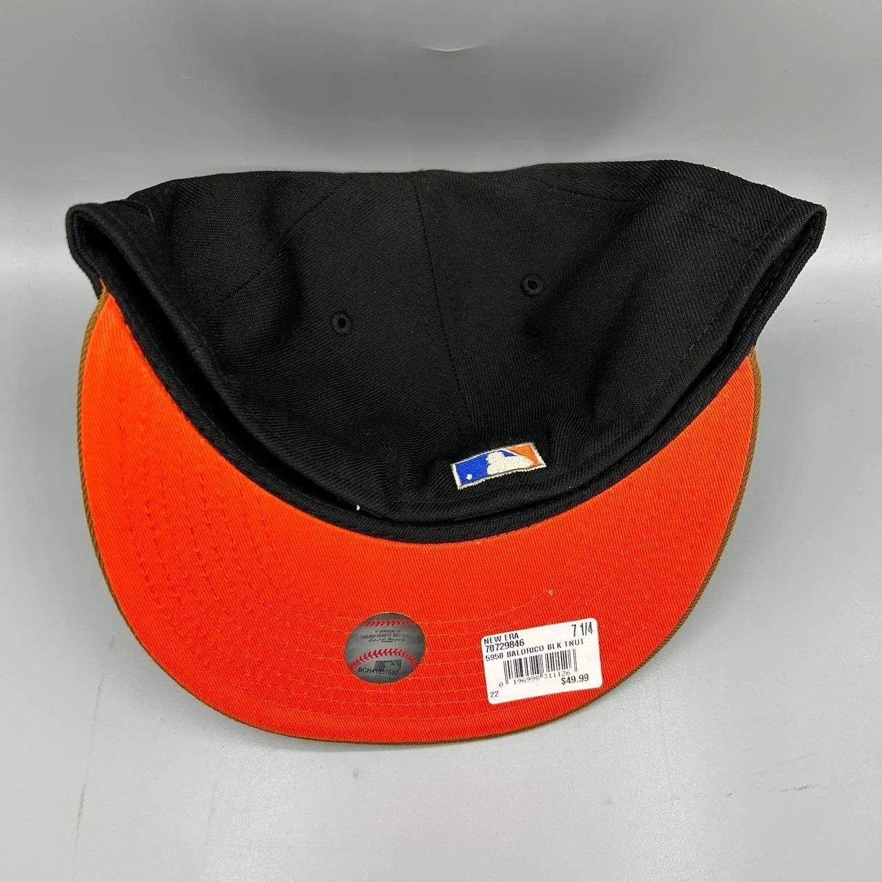New Era Baltimore Orioles Gingerbread Hat Men 7 1/4 Black Fitted Cap Size ONE SIZE - 6 Thumbnail