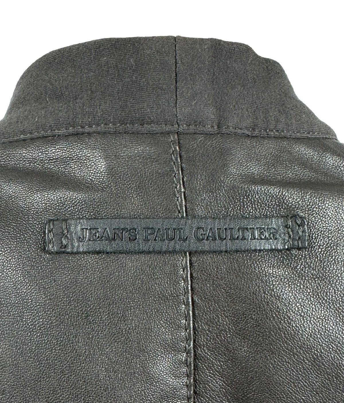 Jean Paul Gaultier Jean Paul Gaultier Genuine Leather Jacket Archive Vintage Size M / US 6-8 / IT 42-44 - 15 Thumbnail