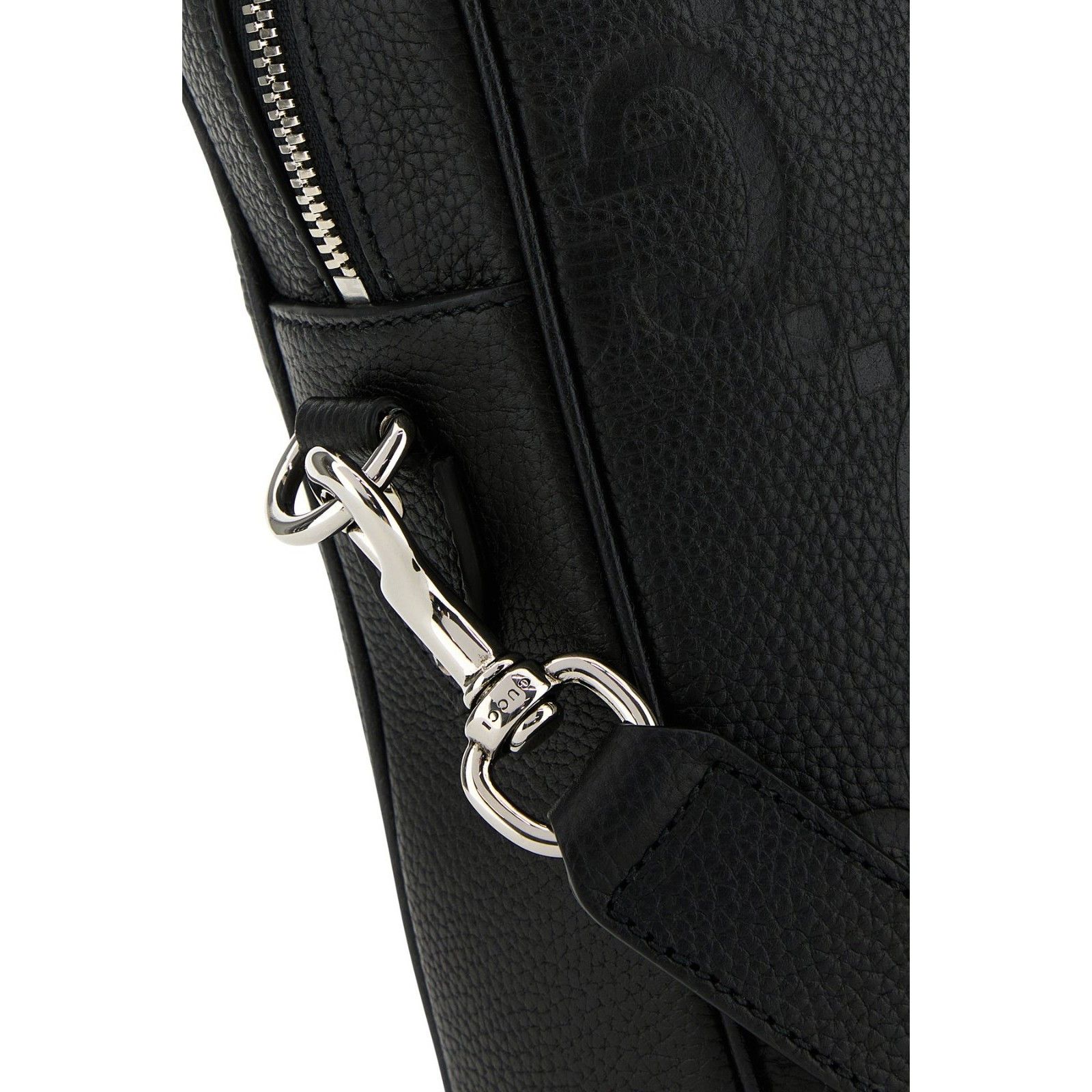 Gucci GUCCI Black Leather Briefcase Bag New & Authentic Size ONE SIZE - 4 Thumbnail