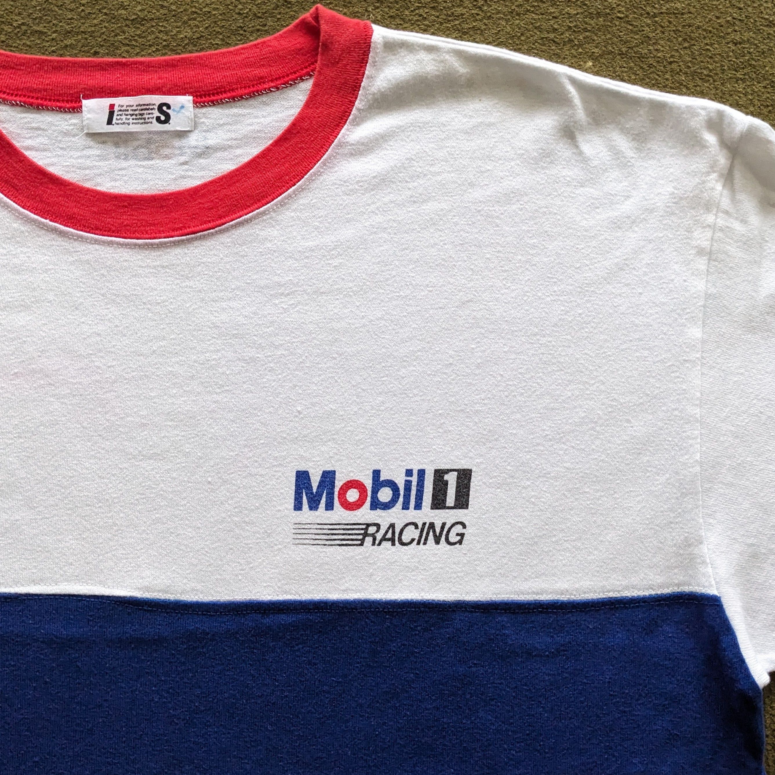 Issey Miyake Vintage MOBIL 1 x Issey Miyake Racing T-shirt Size US L / EU 52-54 / 3 - 2 Thumbnail