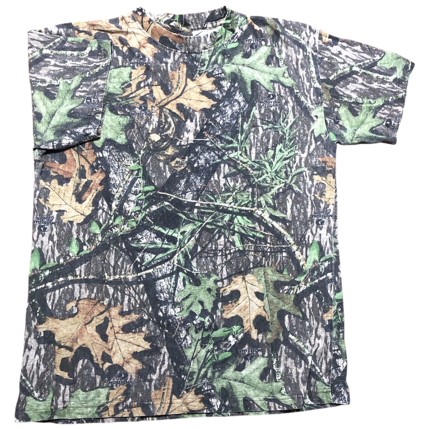 Jerzees VINTAGE Jerzees Outdoors Shirt Mens L Mossy Oak Obsession Camo Hunting Pocket T-Shirt 90s Mens Size US L / EU 52-54 / 3 - 2 Thumbnail