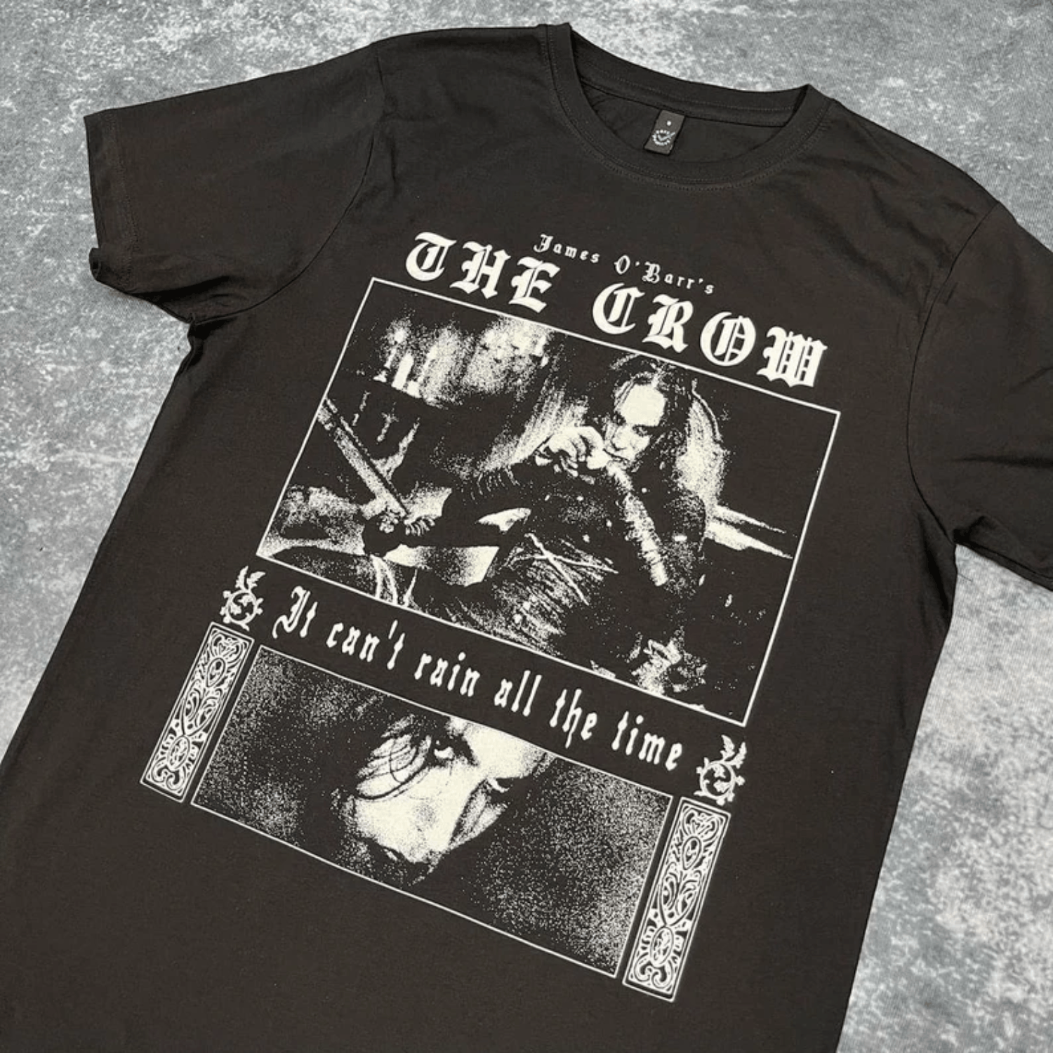 Vintage THE CROW, Brandon Lee, Gothic horror cinema shirt Size US L / EU 52-54 / 3 - 2 Thumbnail