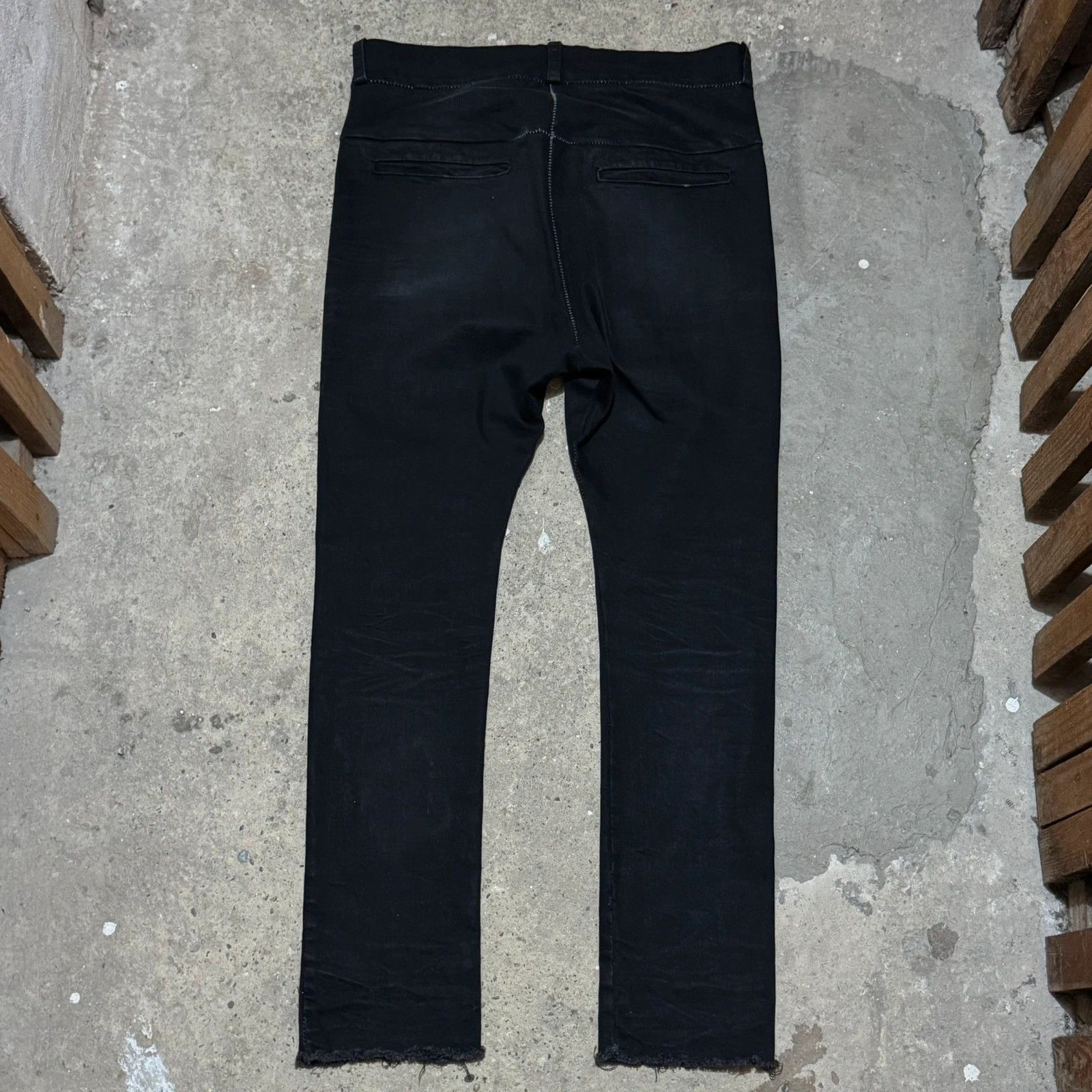 10sei0otto 10Sei0otto scar stitch distressed drop crotch denim Size US 34 / EU 50 - 3 Thumbnail