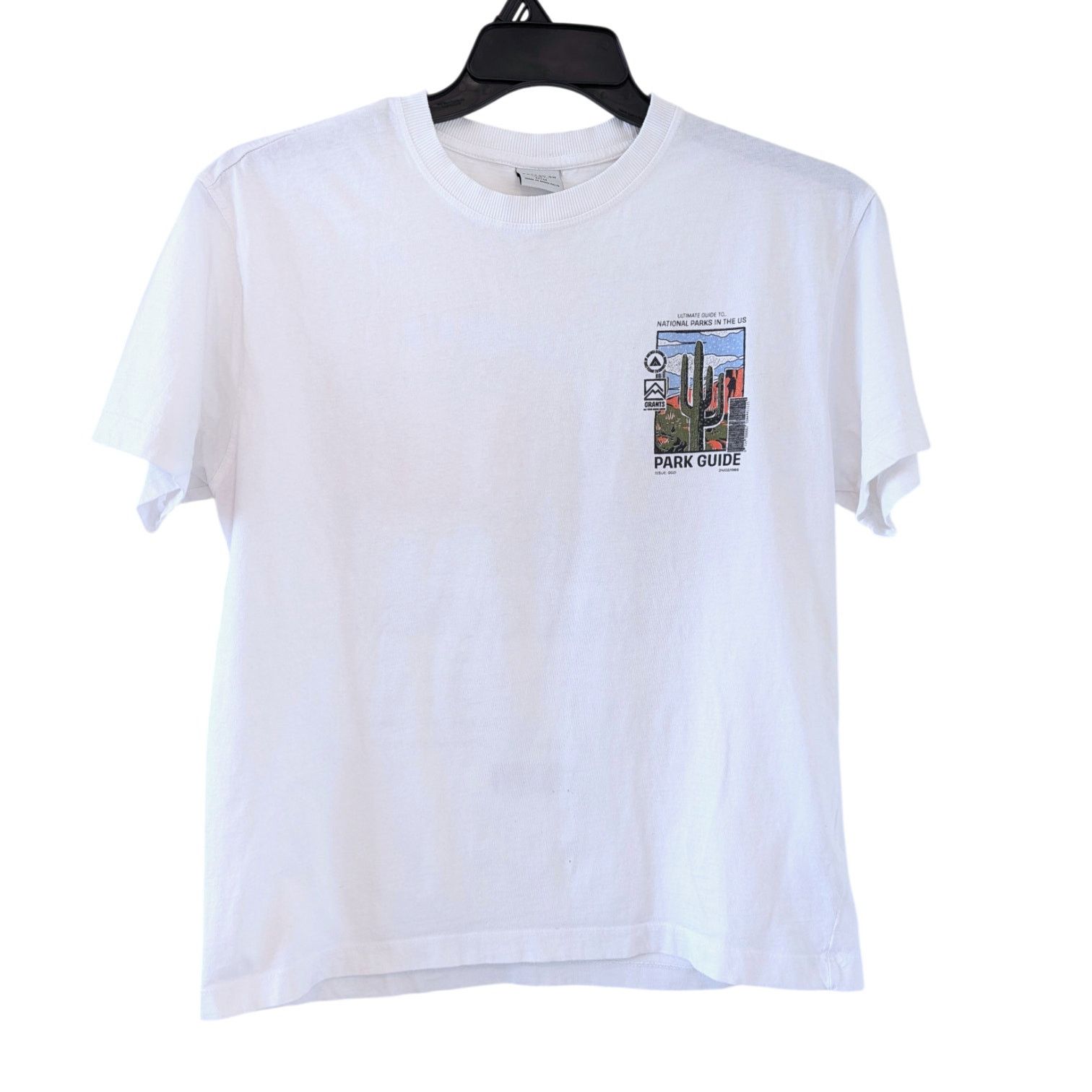Cotton On Cotton On White National Park Guide Tshirt Loose Fit Medium Size US M / EU 48-50 / 2 - 2 Thumbnail