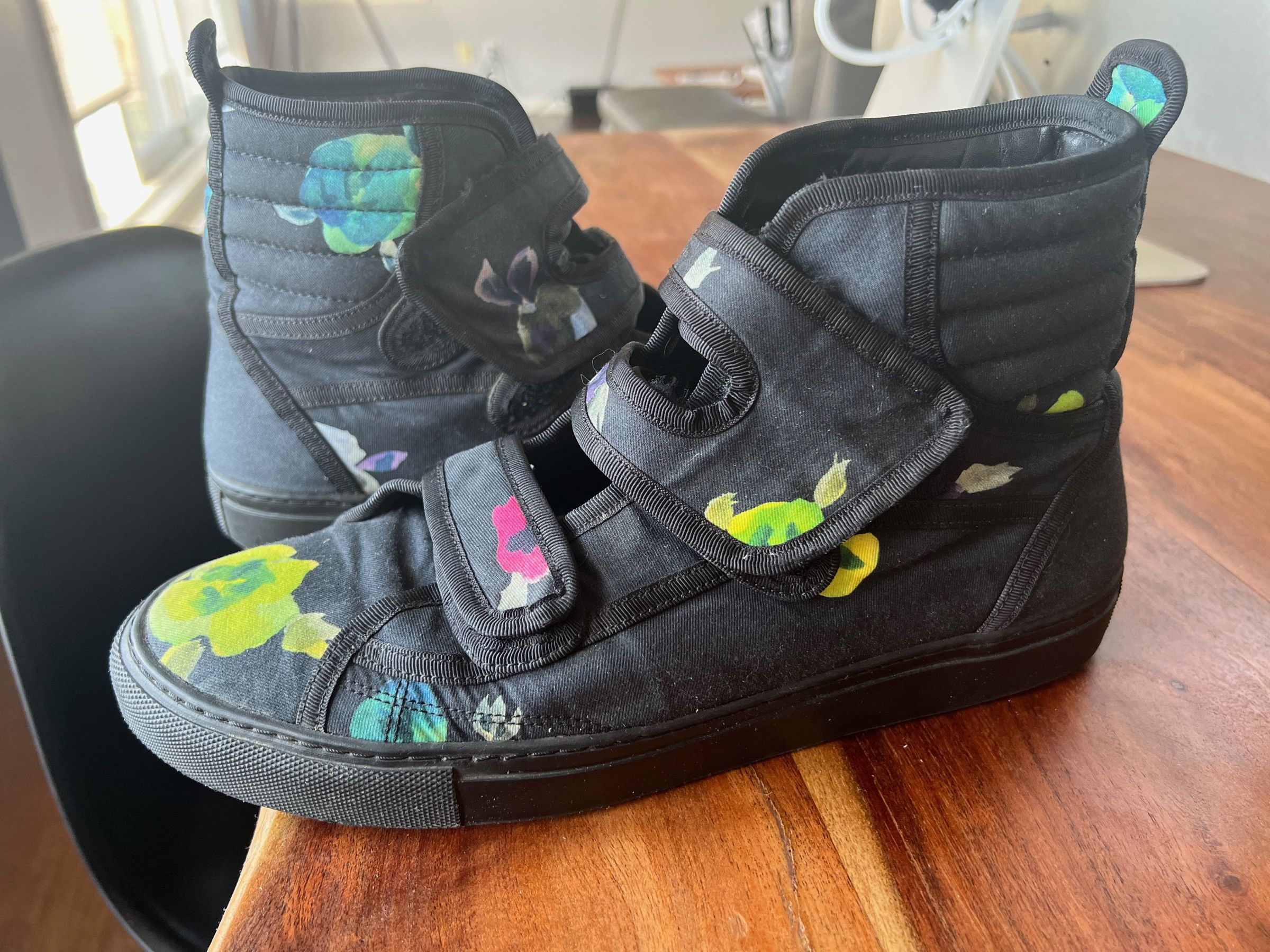 Raf Simons Velcro High top Sneaker