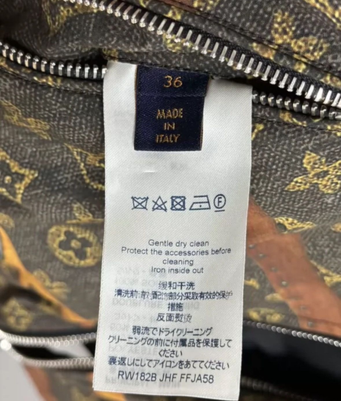 Louis Vuitton LOUIS VUITTON Luggage with floral prints on the coat Size US S / EU 44-46 / 1 - 5 Thumbnail