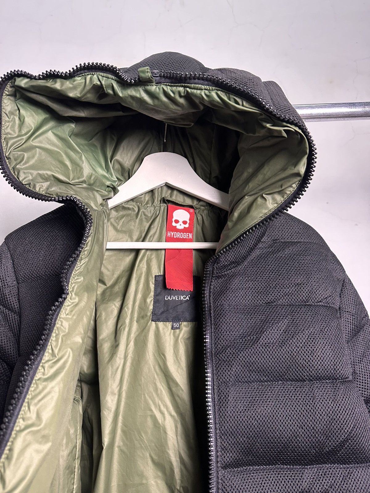 Duvetica Duvetica x Hydrogen Down Mesh Puffer Jacket Size US M / EU 48-50 / 2 - 7 Thumbnail