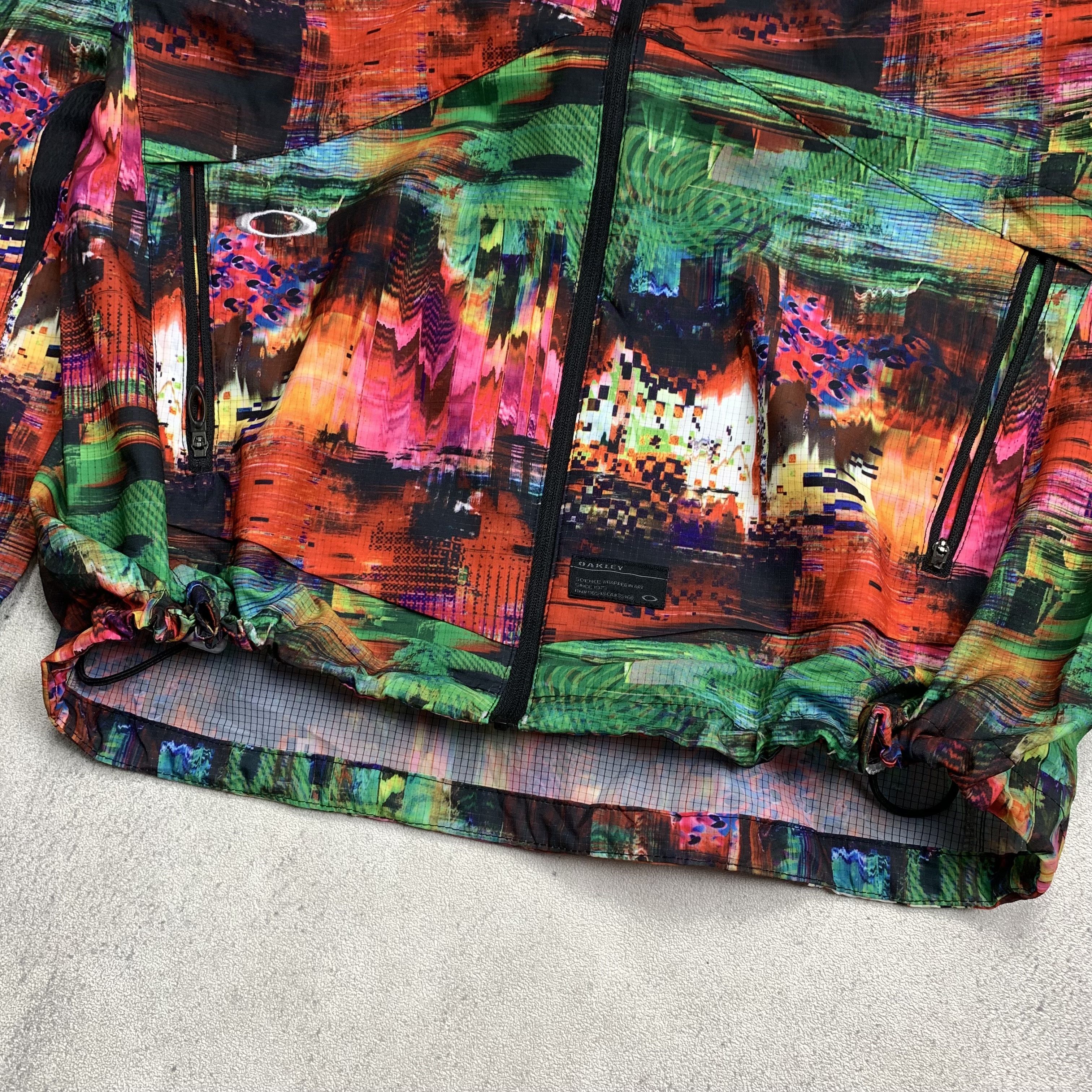 Oakley Oakley Colorblock Windbreaker Jacket Size US L / EU 52-54 / 3 - 8 Thumbnail