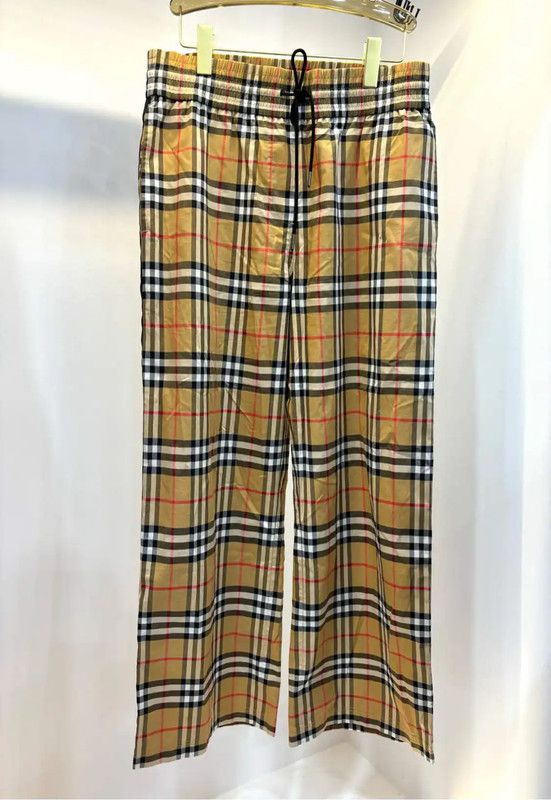 Burberry Burberry Khaki Check Pattern Women's Casual Pants Size 23" - 1 Thumbnail