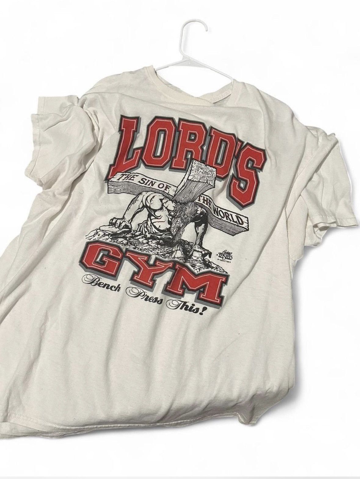 Vintage Vintage Living Epistles Lords Gym Tee Size US XL / EU 56 / 4 - 1 Thumbnail
