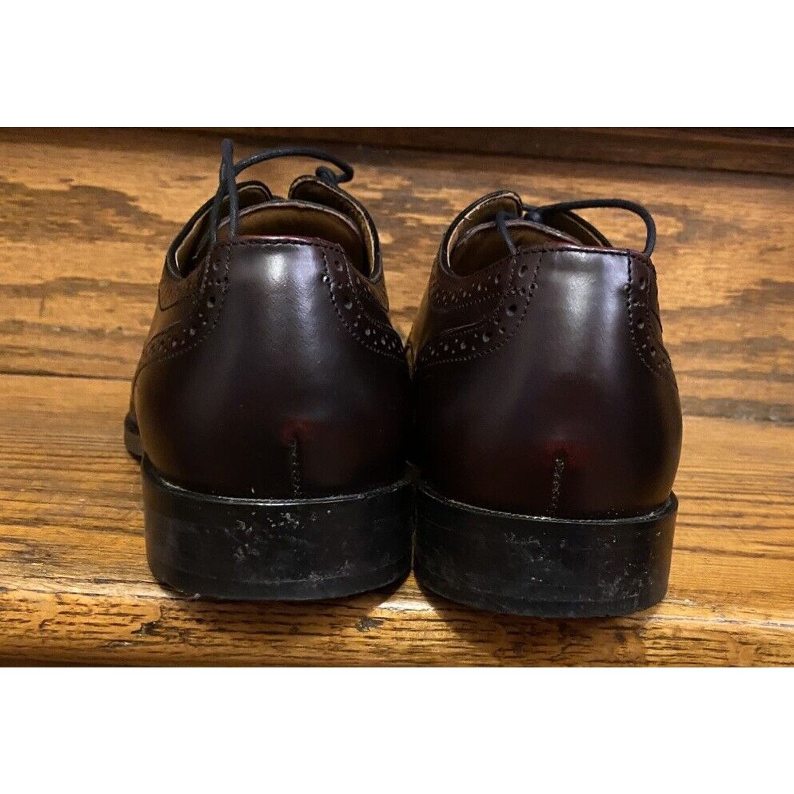 Johnston & Murphy J Murphy Johnston & Murphy Shoes Mens 8.5 M Oxford Leather Size US 8.5 / EU 41-42 - 7 Thumbnail