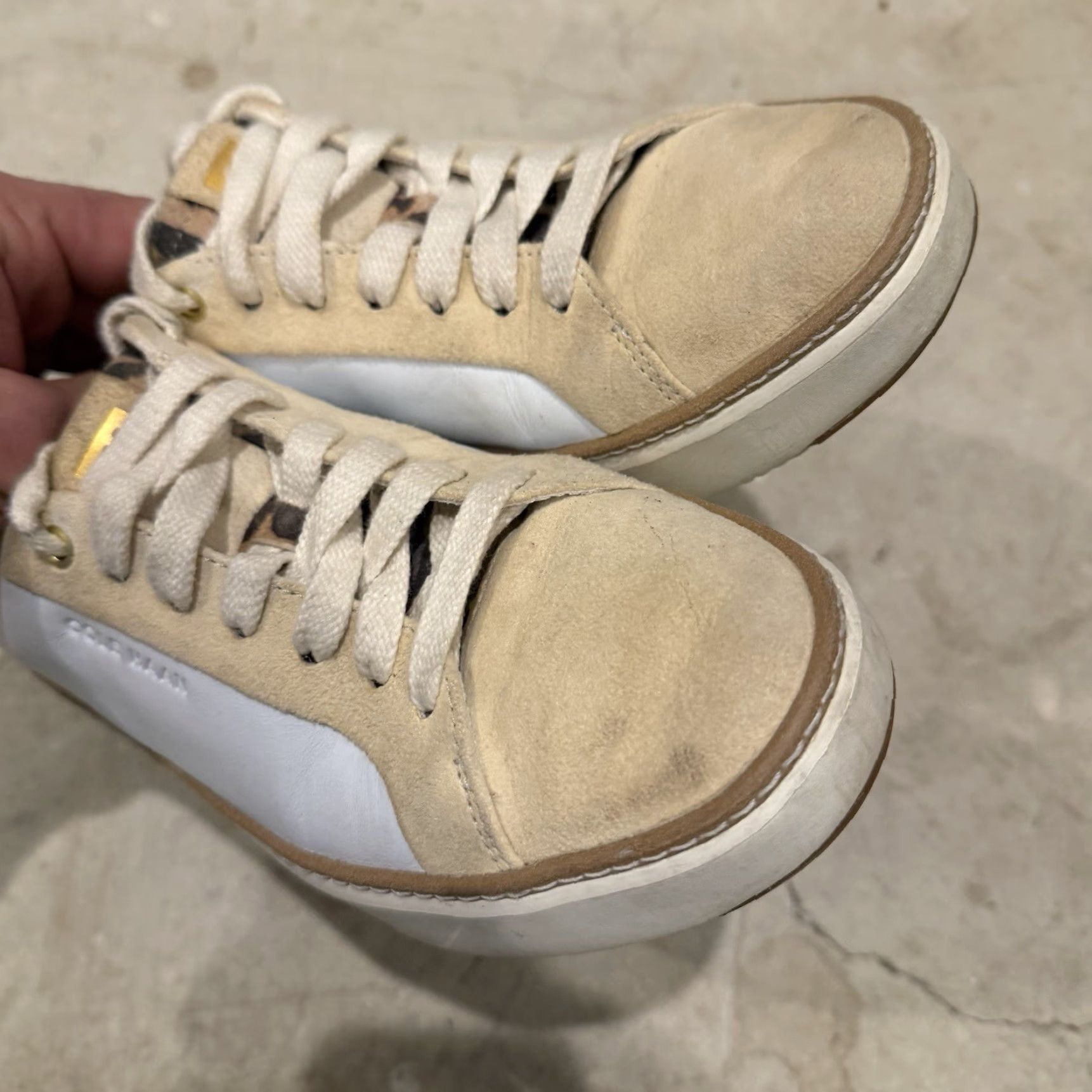 Cole Haan Cole Haan Womens Grand 360 TopSpin White Leopard Sneakers W26550 Size 7 B US Sneakers Size US 7 / IT 37 - 5 Thumbnail