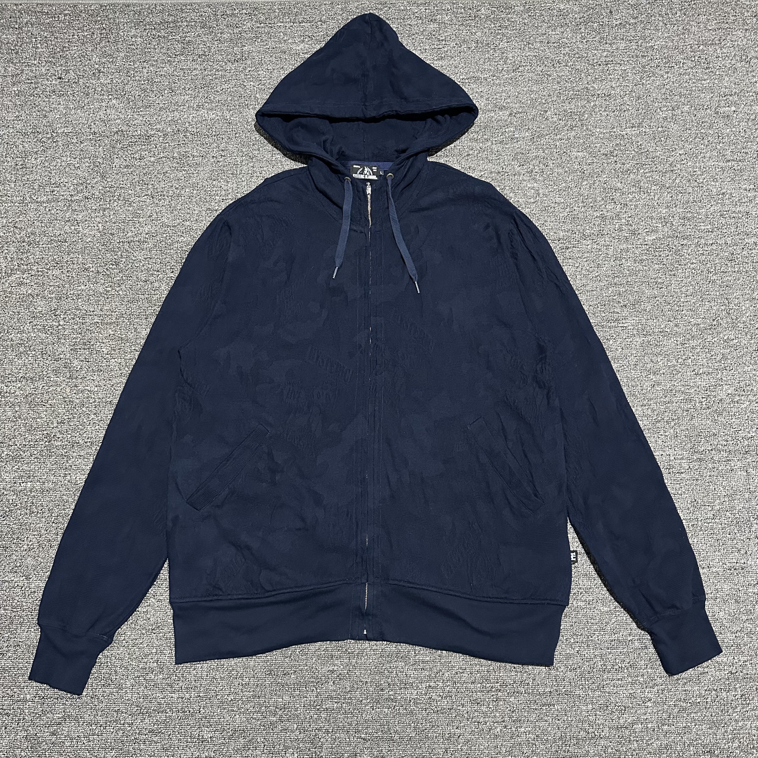 Hysteric Glamour Hysteric Glamour Full Print Embos Zip up Hoodie Size US L / EU 52-54 / 3 - 1 Thumbnail