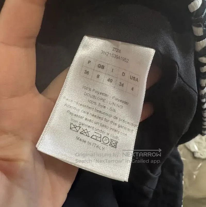 Dior Dior Black Printed Sleeveless T. Size S / US 4 / IT 40 - 5 Thumbnail