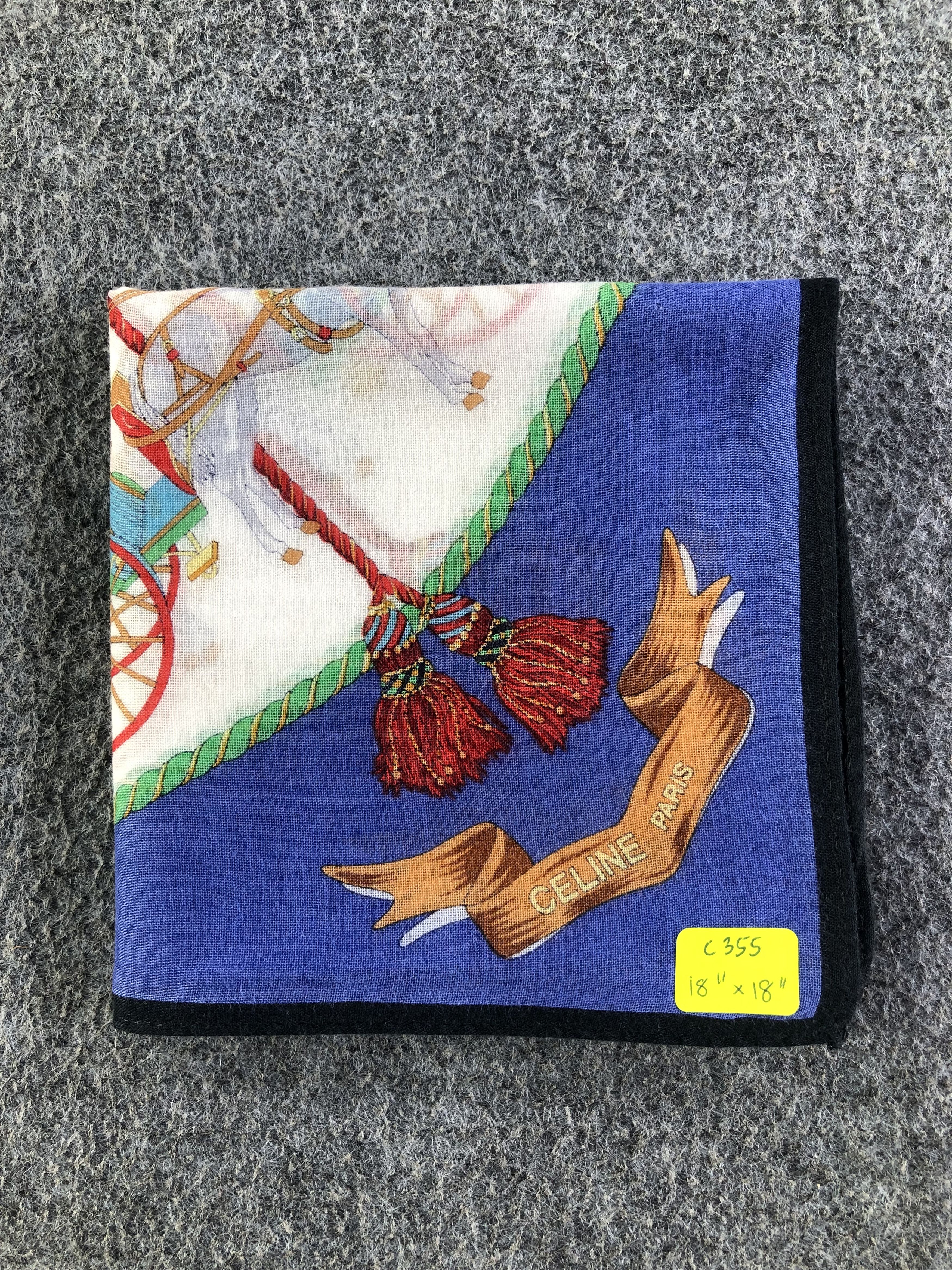 Celine Celine Handkerchief / Bandana / Neckerchief C355 Size ONE SIZE - 6 Thumbnail