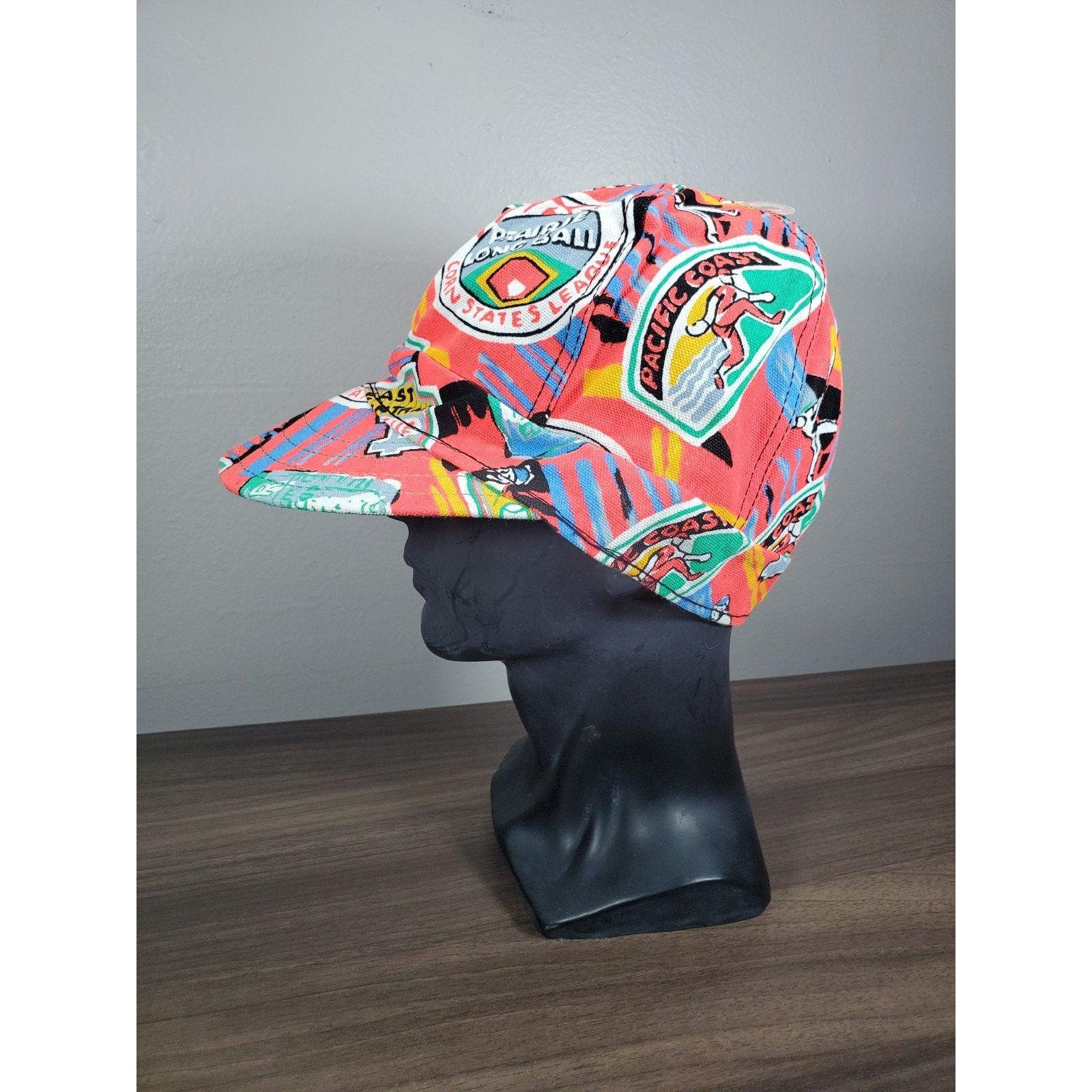 Stormy Kromer × Vintage Kromer Baseball All Over Print Fitted Railroad Hat Cap 7 1/8 Size ONE SIZE - 6 Thumbnail