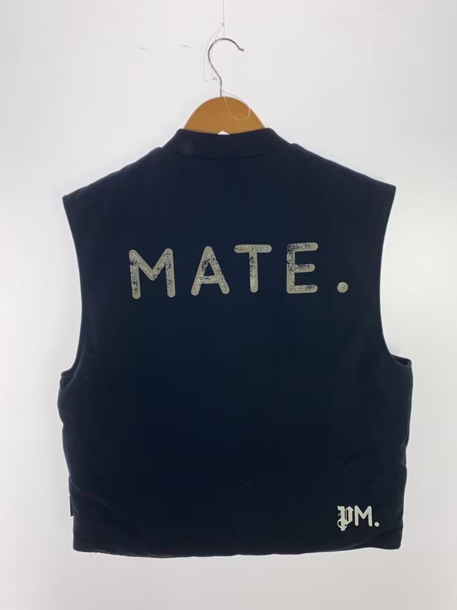 Palm Angels Palm Angls Mate.Bike Pm Work Vest Black Silver Ctn Vest Blk Size US M / EU 48-50 / 2 - 2 Thumbnail