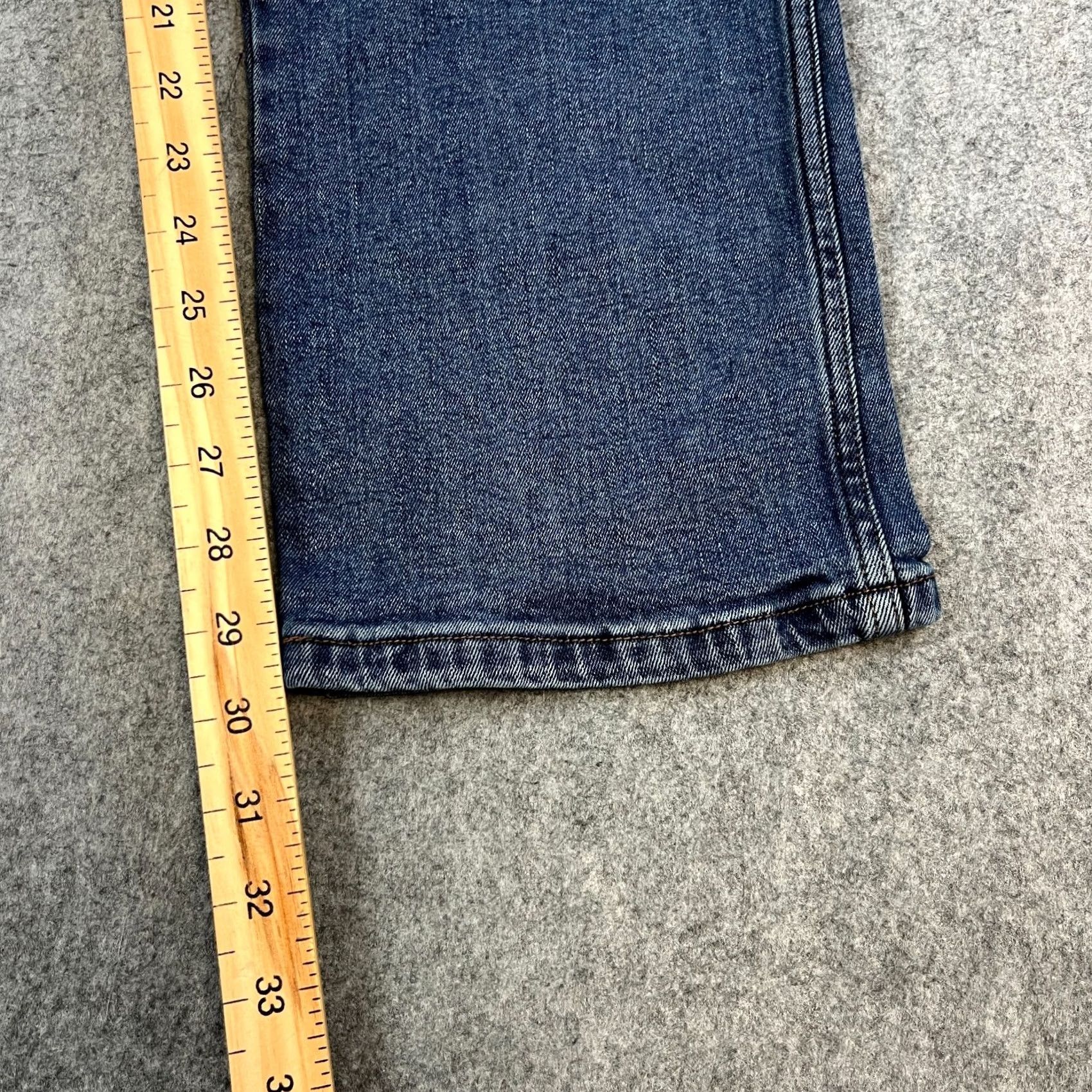 Wrangler Wrangler Jeans Regular Straight 32 30 Dark Wash Blue Arizona Stretch Ranch Mens Denim 5-Pocket Wrangler Texas Stretch Jeans Mens Size US 32 / EU 48 - 4 Thumbnail